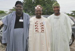 R-L: Bolanle Adeyemi, Kayode Akintola Afolabi and Kola Amole