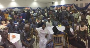 Pasuma's teeming lovers in the filled hall...