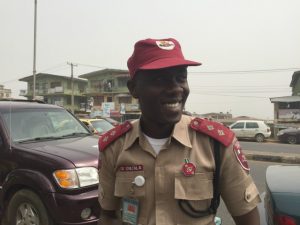 Seun Onijala the Public Relations Officer for Oyo FRSCalso on duty during the burial