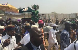 when the Aare Ona Kakanfo made his triumphant entry into the venue of his installation