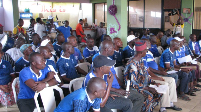 Cross section of 3SC supporters and other guests