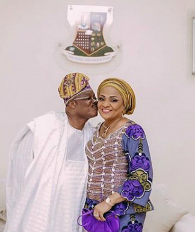 Abiola Ajimobi and Florence Ajimobia relationship that God has joined together for 38 long years
