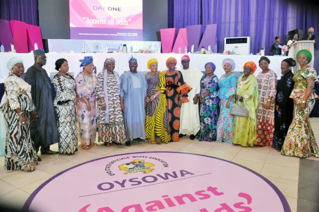 A group picture of OYSOWA officials and guests