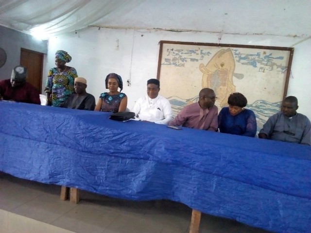with NDCP members in Osogbo