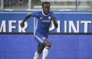 Moses Shortlisted For Chelsea Player Of The Year ..Victor Moses...in serious action...(skysports.com photo)