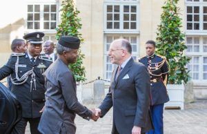 Photo: When The Prime Minister Of France Played Host To Osinbajo