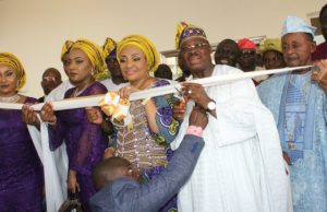 Ajimobi’s Wife Clocks 58, Donates Building To Ajayi Crowther ‘Varsity