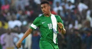Determination ‘ll Give Eagles Victory Against Cameroon -Iwobi ...Alex Iwobi...happy as a member of the Super Eagles...