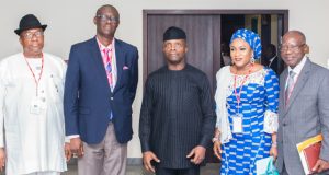 Photo: Osinbajo Hosts South-South Chamber of Commerce, Industry, Mines and Agriculture