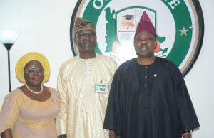 Day NUJ President Was Hosted By Gov Amosun