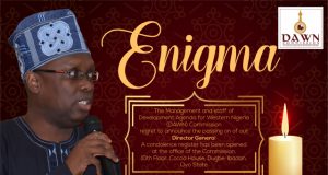 DAWN Commission’s Dipo Famakinwa: Behold, The Official Burial Arrangement