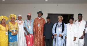 Photo: When Oil & Gas Host Communities Of Nigeria Were Hosted By Osinbajo