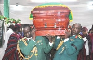 Exclusive Photo-Story Of How Late Gen Adeyinka Adebayo Was Honoured In Ibadan Adeyinka Adebayo