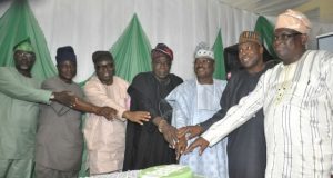 Photo: Ajimobi Hosted At Radio Nigeria Ibadan Abiola Ajimobi at Radio Nigeria Ibadan