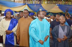 Photo: Yemi Osinbajo In Ilorin To Witness The Burial Of ADB Boss’ In-Law Akinwunmi Adesina