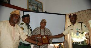 Amosun Honours Rescue Organization Commandant, Okanlawon Bamigboye Okanlawon