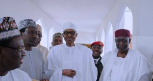 Again, Buhari ‘Surfaces’, Attends Juma’at Prayer