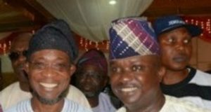 60th Birthday: Sen Omoworare Felicitates With Aregbesola ...Senator Babajide Omoworare, right, with Governor Rauf Aregbesola...