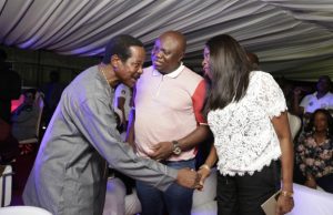 Photo: Governor Ambode, King Sunny Ade Celebrate Lagos’ Golden Anniversary King Sunny Ade, left, Governor Akinwunmi Ambode and his wife...