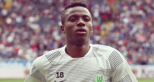 Osimhen Makes Professional Debut For Wolfsburg Victor Osimhen