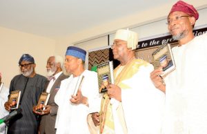 Photo: Akande, Akeredolu, Aregbesola Witness Launch Of Akinrinade’s Book