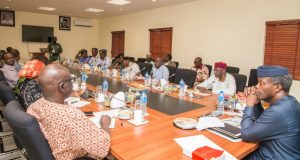 Photo: Osinbajo In Strategic Meeting Over Food Situation In The N/East Ag President Osinbajo