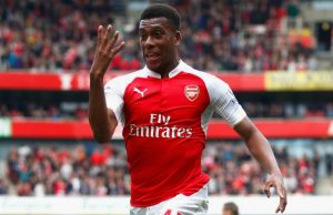 Lacazette Beats Iwobi To Arsenal Player Of The Month Award Alex Iwobi