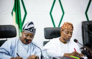 Oyo Assembly To Osun, Oyo Governments: Avert Border Clashes Governors Abiola Ajimobi and Rauf Aregbesola