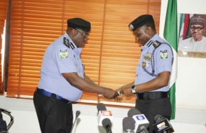 IGP Ibrahim Receives National Security Summit Declaration IGP Ibrahim Idris, right, with DIG Dagala during the official presentation of the declaration…