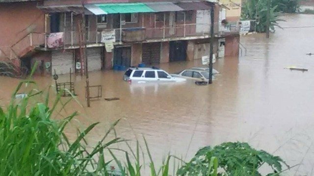 ...Onipepye area of Ibadan...one of the communities affected by the flood...