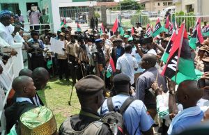 Oyo NUT Stages Rally To Oppose LG Autonomy The Deputy Governor of Oyo State, Otunba Moses Alake Adeyemo (left) addressing members of the Nigeria Union of Teacher (NUT), Oyo State wing during their rally…