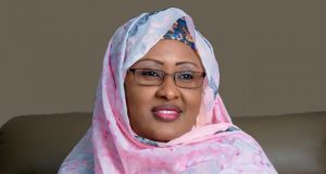 Buhari’s Wife Returns, Says President’s Happy With Osinbajo Mrs Aisha Buhari