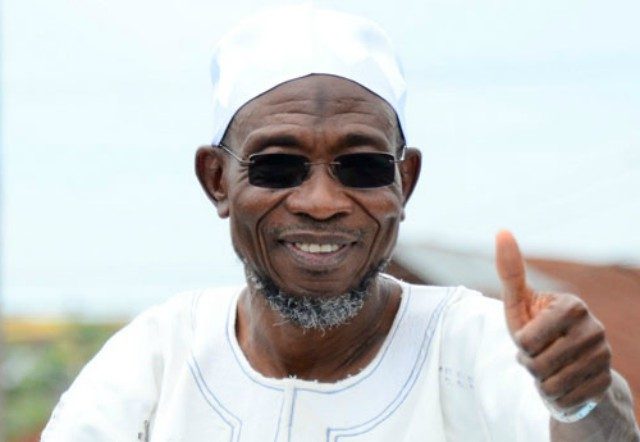 ...hard working and lucky...Governor Rauf Aregbesola of Osun State....