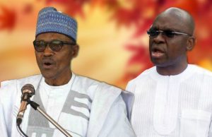 Fayose Again! Reveals That He’s Not Spoken To Buhari In 2 Years President Muhammadu Buhari, left, with Governor Ayodele Fayose...