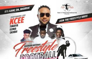 Nigerian National Freestyle Football Championship Holds On Sunday