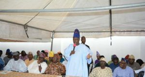 Amosun Assures APC Members Of All Inclusive State Congress Governor Ibikunle Amosun...addressing members of Ogun APC...