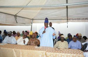 Amosun Assures APC Members Of All Inclusive State Congress Governor Ibikunle Amosun...addressing members of Ogun APC...