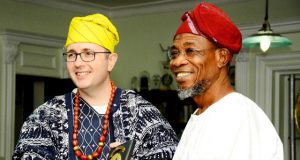 Good Governance: Australian High Commissioner Praises Aregbesola Governor Rauf Aregbesola of Osun State with the Australian High Commissioner...