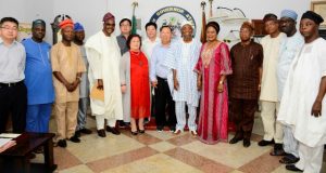 Osun Secures Additional N10b Investment From Chinese Company Governor Rauf Aregbesola and others after the inauguration of the board...