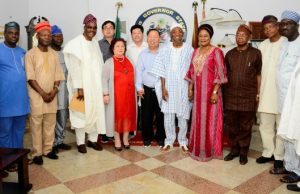 Osun Secures Additional N10b Investment From Chinese Company Governor Rauf Aregbesola and others after the inauguration of the board...