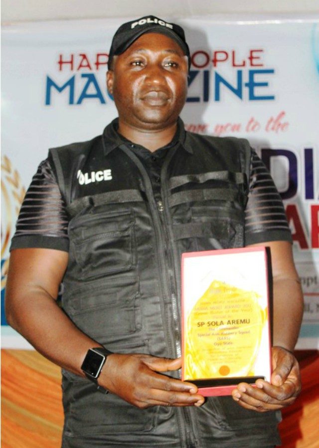 SP Sola Aremu...of Oyo SARS...an Officer and a gentleman...