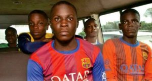 Freed Lagos Pupil Recounts Experience While With Abductors ...the freed school boys...from Igbonla, Epe...