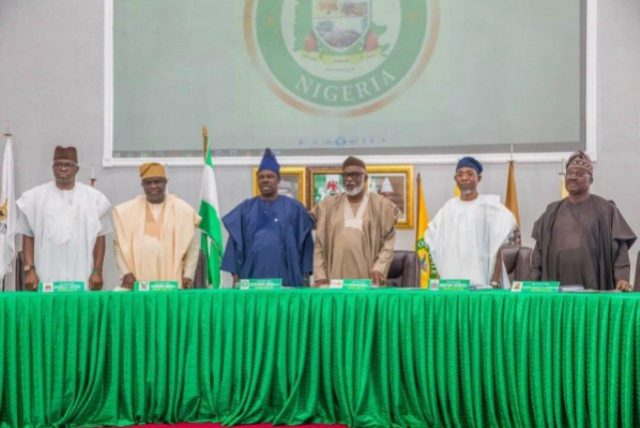 South West Governors at the meeting