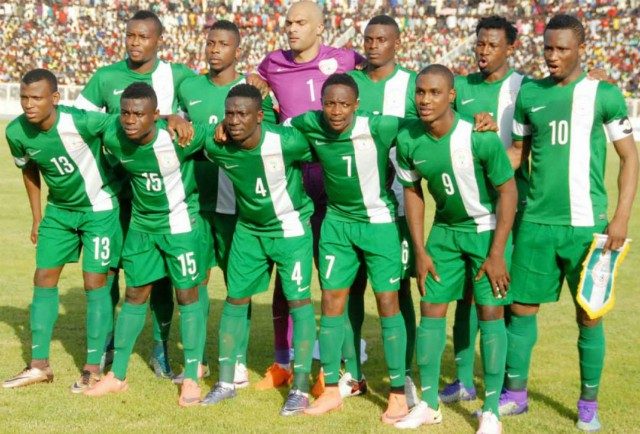 Nigeria's National Team, the Super Eagles...