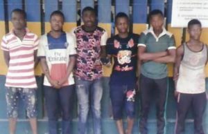 See The Faces Of Robbers Who Robbed Segun Odegbami’s Lagos Home ...the suspected robbers who robbed Segun Odegbami at home....as paraded by Police...