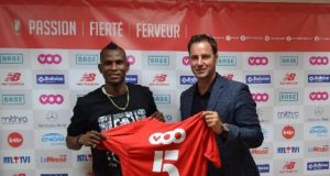 How Standard Liege Hooked Uche Agbo Uche Agbo, left, being formally introduced...