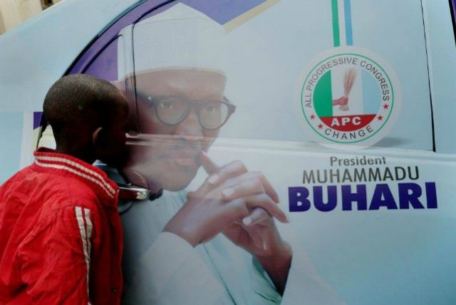 A young Muhammadu Buhari admirer in Daura