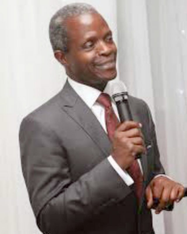 Ag President Yemi Osinbajo