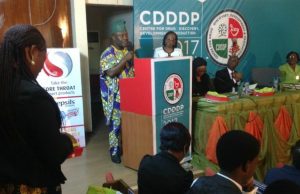 Heath Sector Stake Holders Given ‘Awards Of Honour’ By CDDDP The Deputy Speaker of the Oyo state House of Assembly, receiving the award on behalf of the Speaker, Hon. Michael Adeyemo…