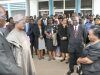 Photo: Ajimobi Storms Oyo High Court To Meet With Judges From the left: Attorney General and Commissioner for Justice, Mr Seun Abimbola, Oyo State Governor, Senator Abiola Ajimobi, Chief Judge of Oyo state, Justice Muntar Abimbola and others Judges during the visit..